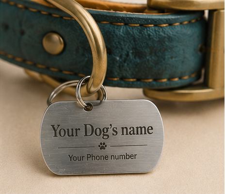 PawPlate Engraved Dog Tag