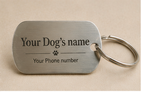 PawPlate Engraved Dog Tag