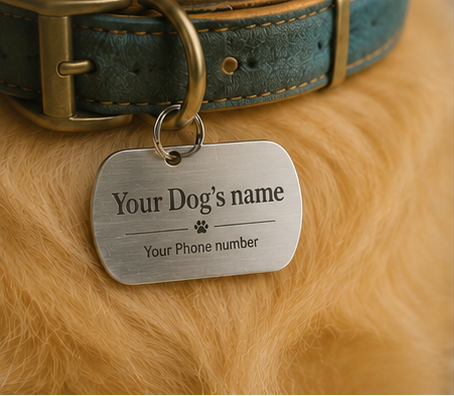 PawPlate Engraved Dog Tag
